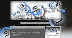 Desktop Screenshot of nejlepsi-serialy.cz