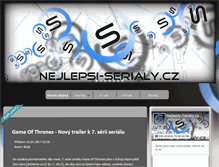 Tablet Screenshot of nejlepsi-serialy.cz